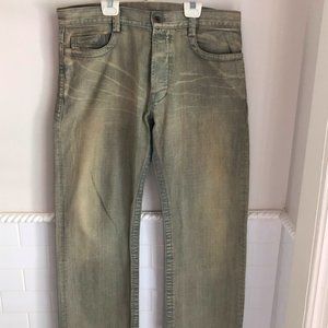 Vtg Diesel Industry Italy Distressed Jean 34